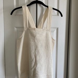 Madewell size M cross-back blouse